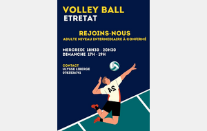 Volleyball avec Etretat