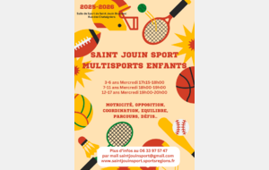 Affiches Multisports Enfants saison 2025-2026