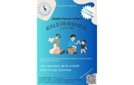 Deux nouvelles activités à Saint Jouin : Bulle de bonheur 2-6 ans